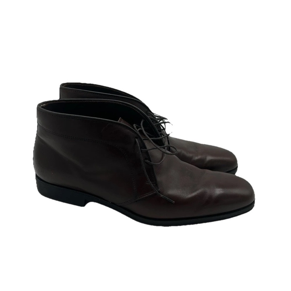 Allen Edmonds Calhoun Brown Soft Leather Chukka Dress Boots Men Size 8.5 D USA